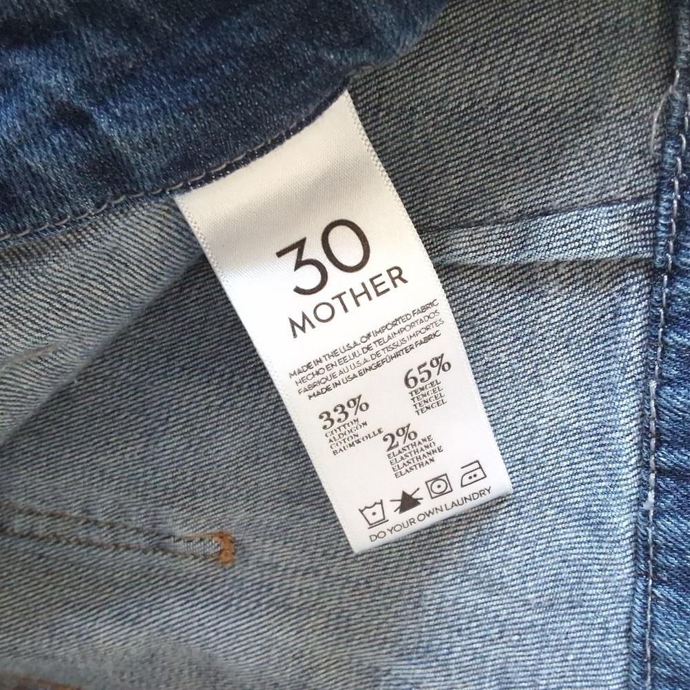 Mother Women's Blue Flare Jeans - Picture 13 of 15